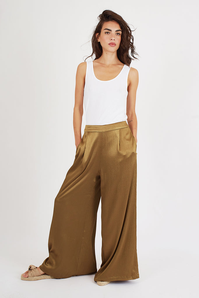 Breathless Evie Trousers in Olive
