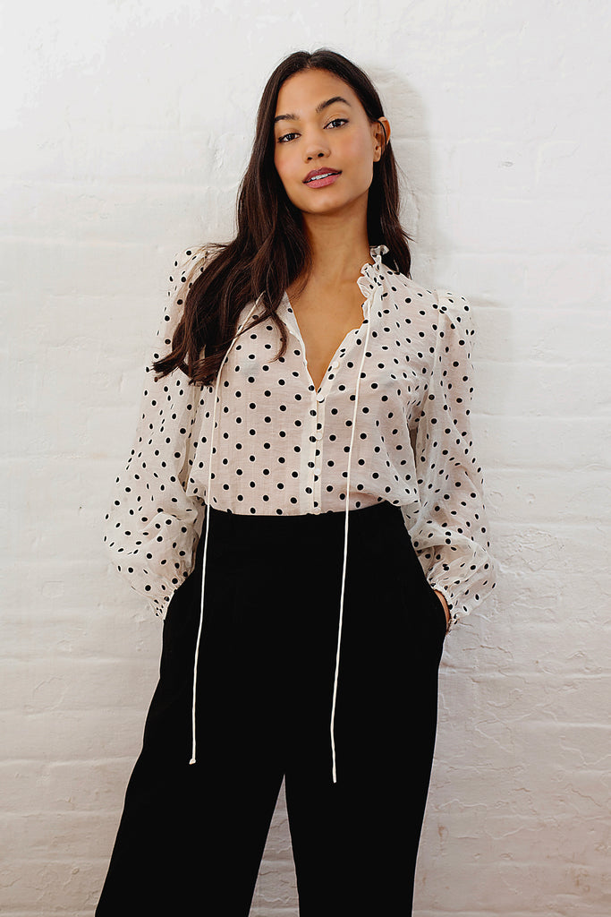 Briony Tallis Pru Shirt in Black