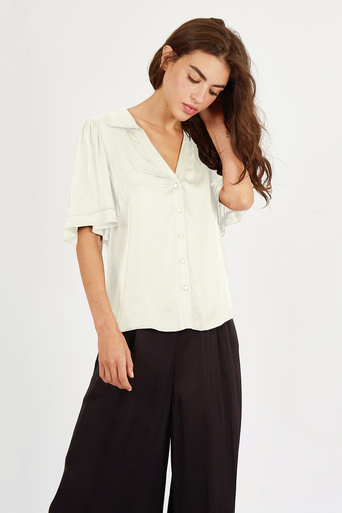 In Plain Sight Claude Shirt in Cream