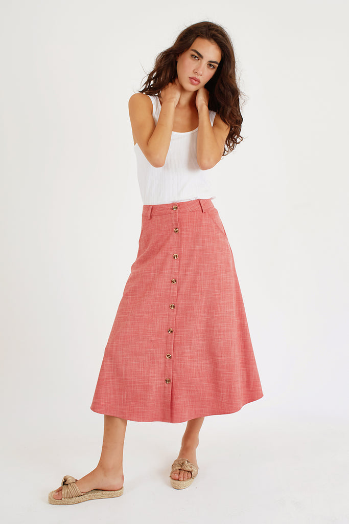 Peppermint Soda Bacall Skirt