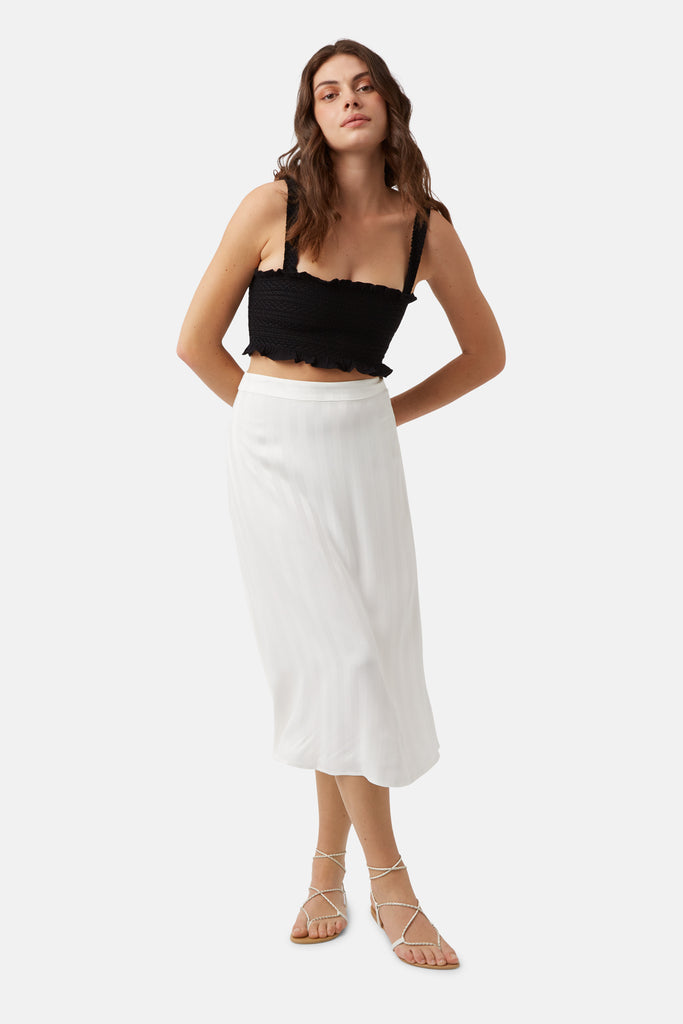 Telling Stories Skirt in White