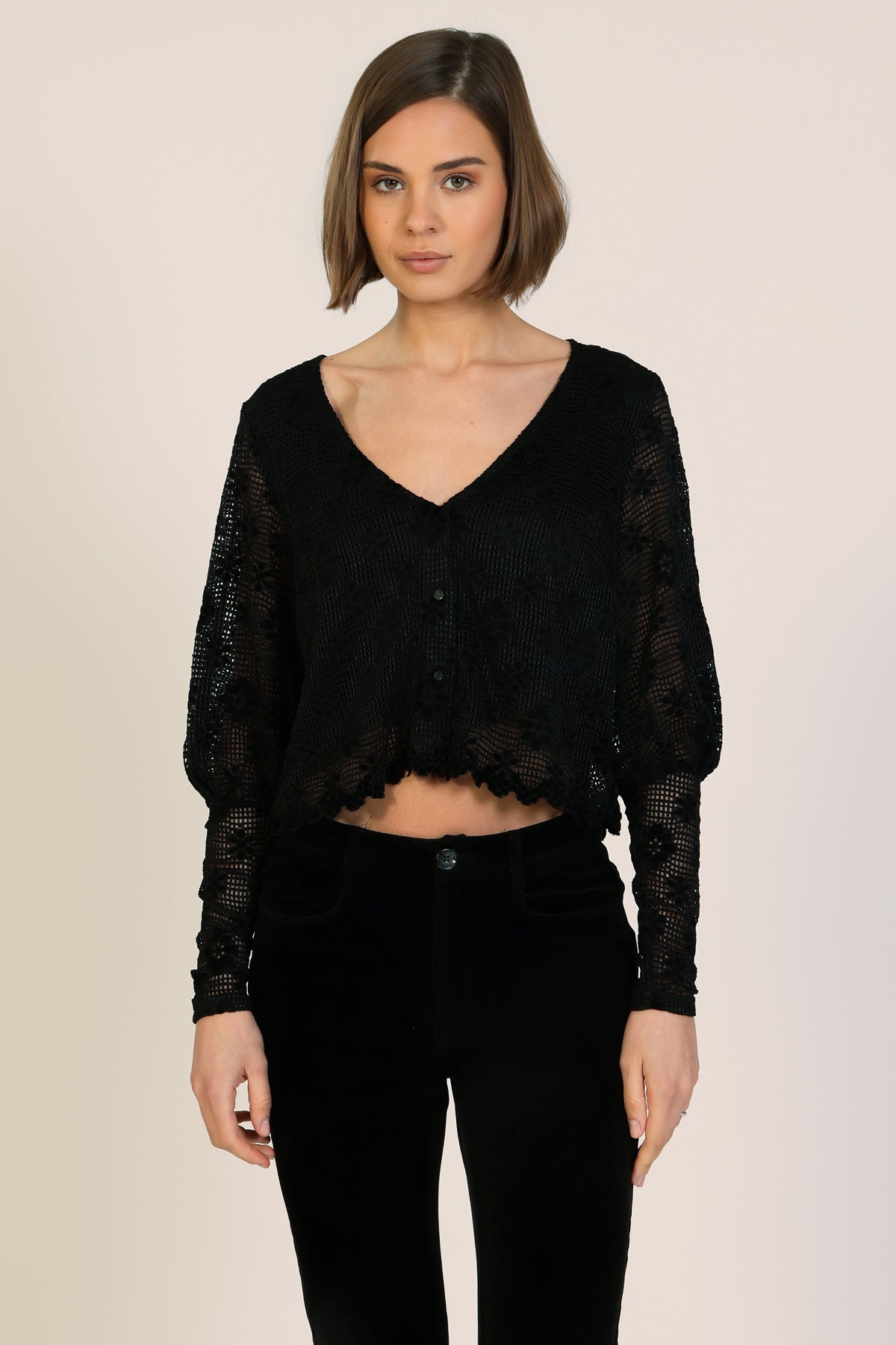 Audacious Annie Funnel Cardigan