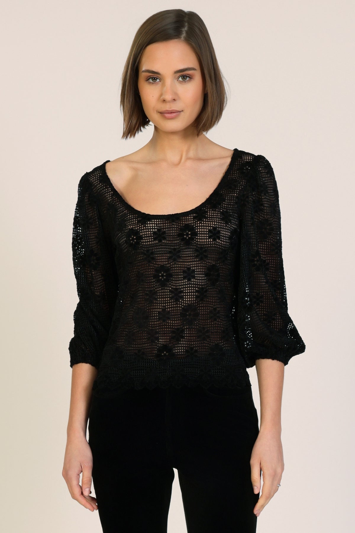 Audacious Annie Scoop Top
