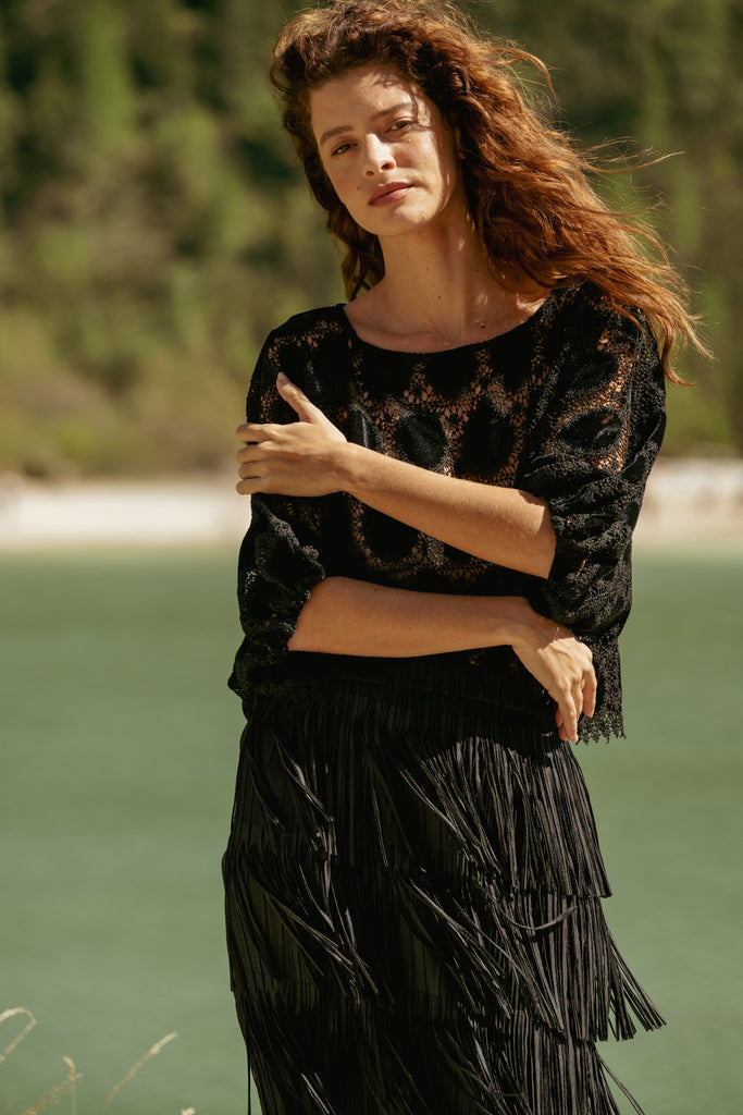 The Great Silence Bloom Blouse