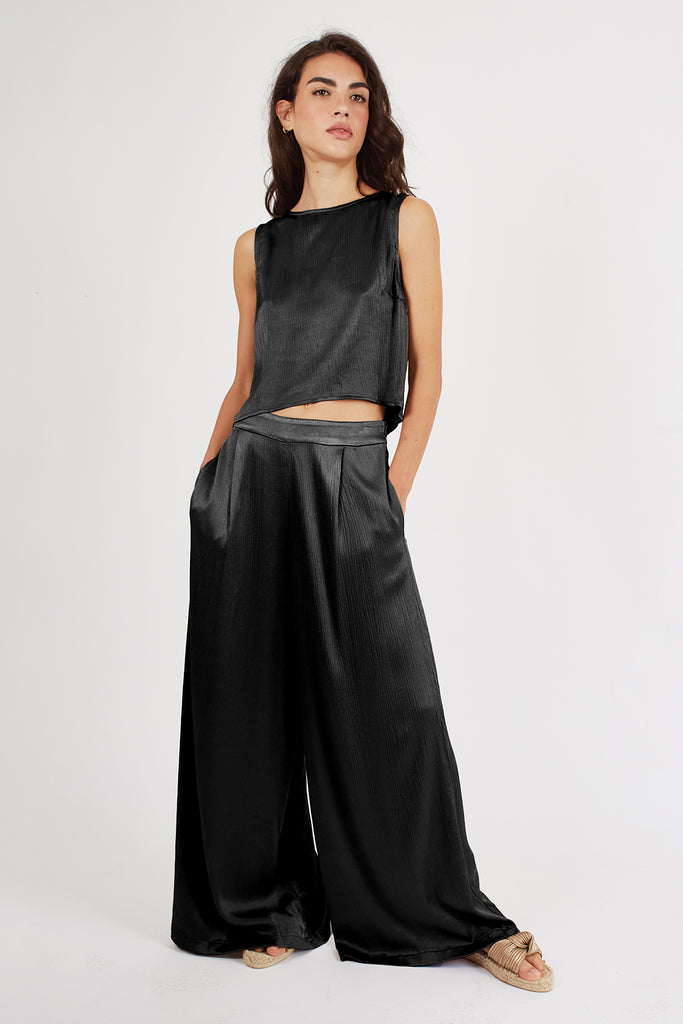 Breathless Evie Trousers in Black