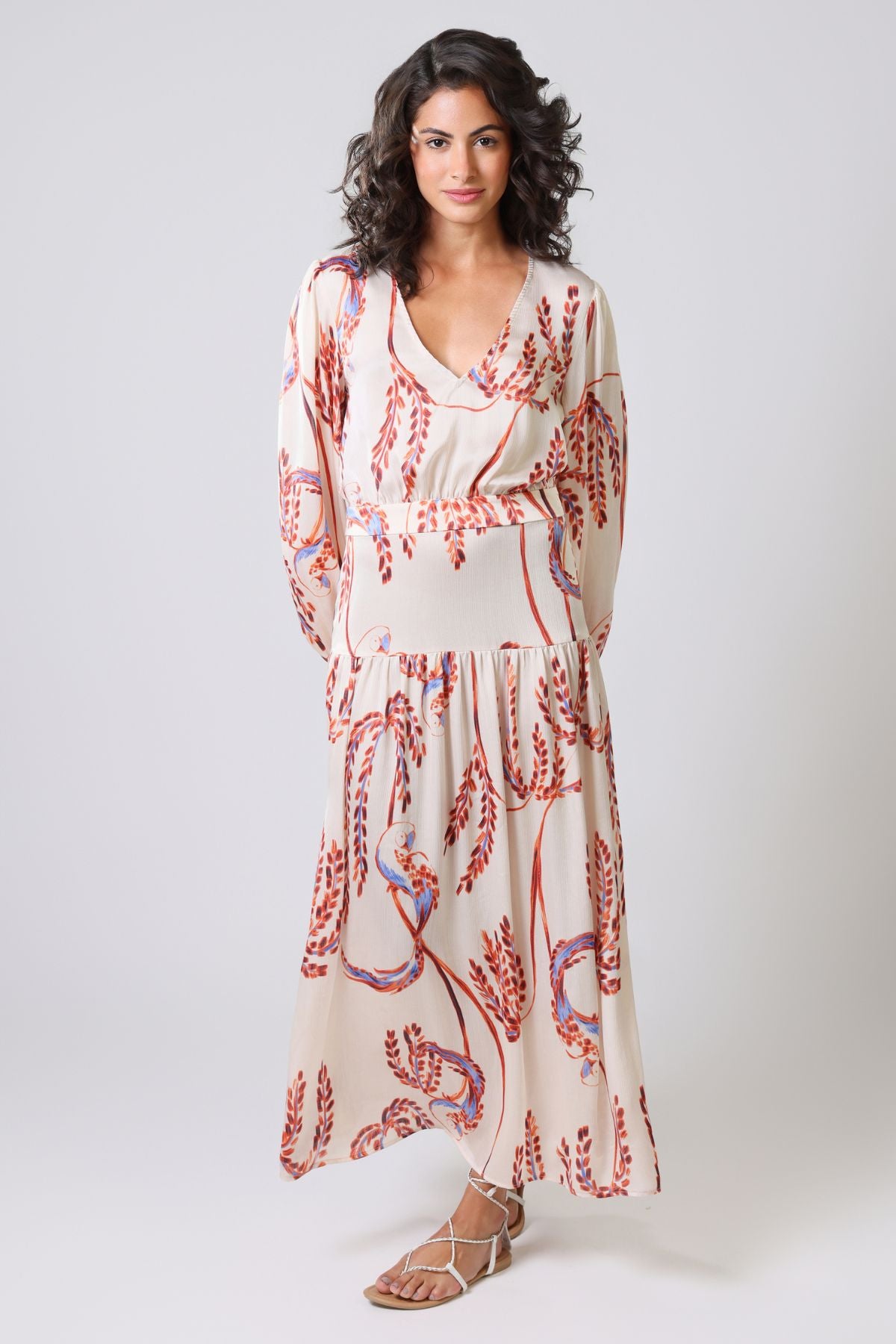 Birds Feather Symi Dress