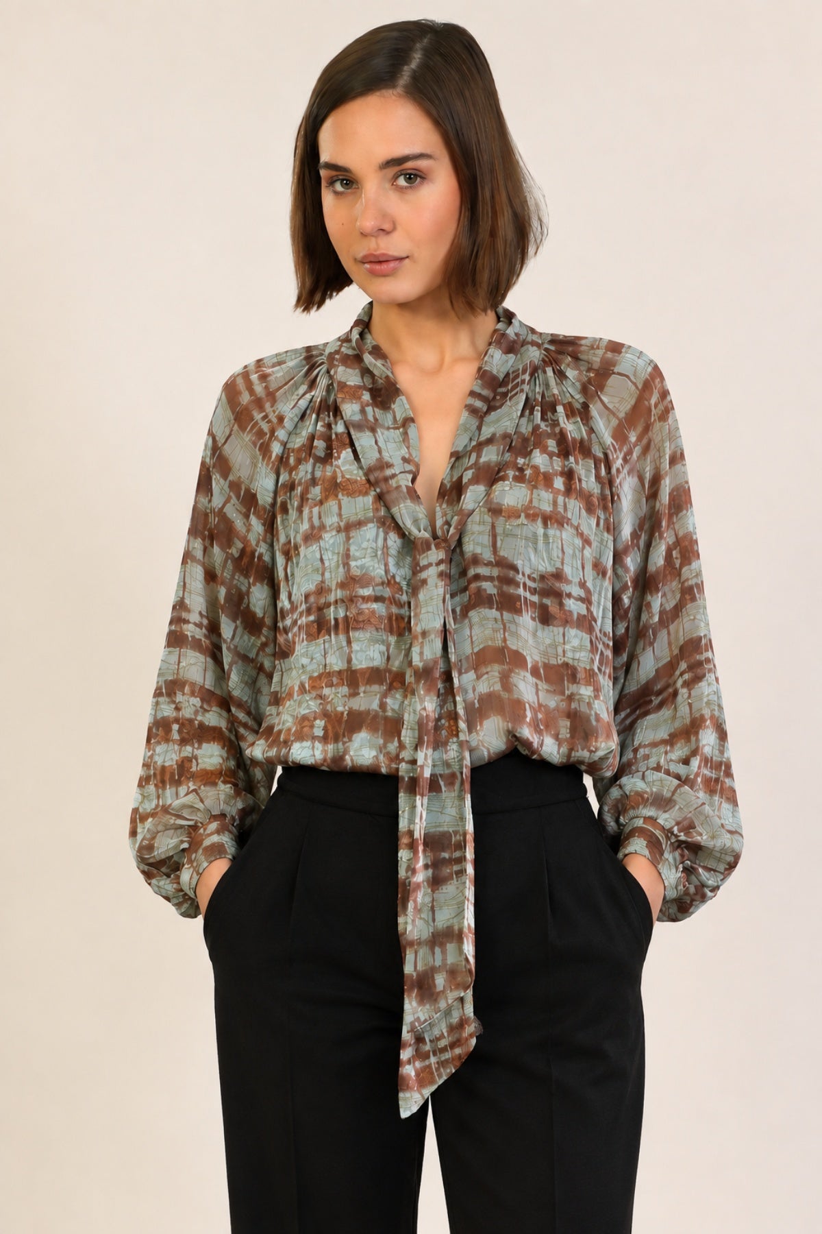 Blurred Lines Annie Blouse