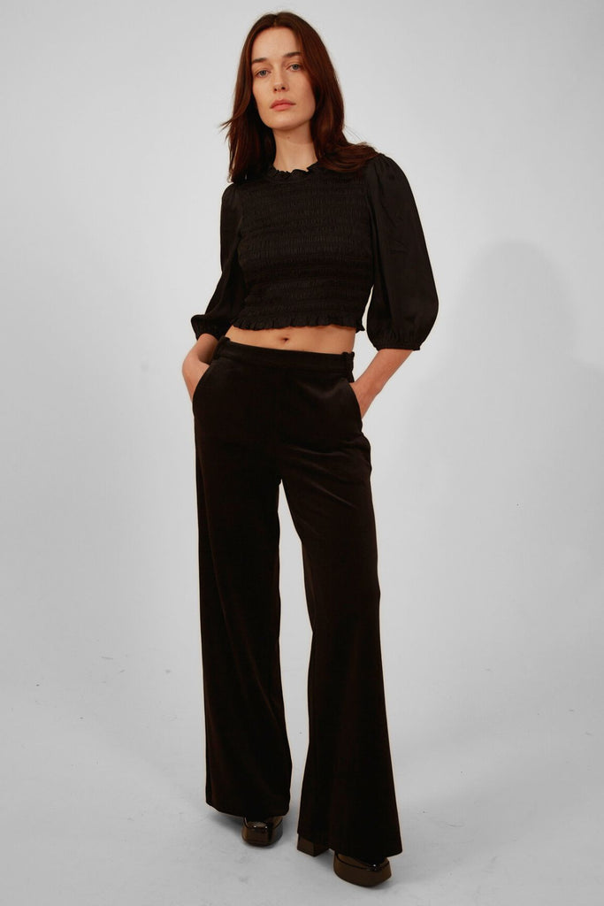 Corrie Bratter Clan Trousers in Black