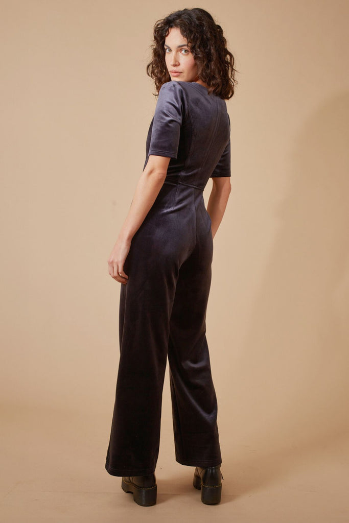 Corrie Bratter Clan Jumpsuit in Charcoal