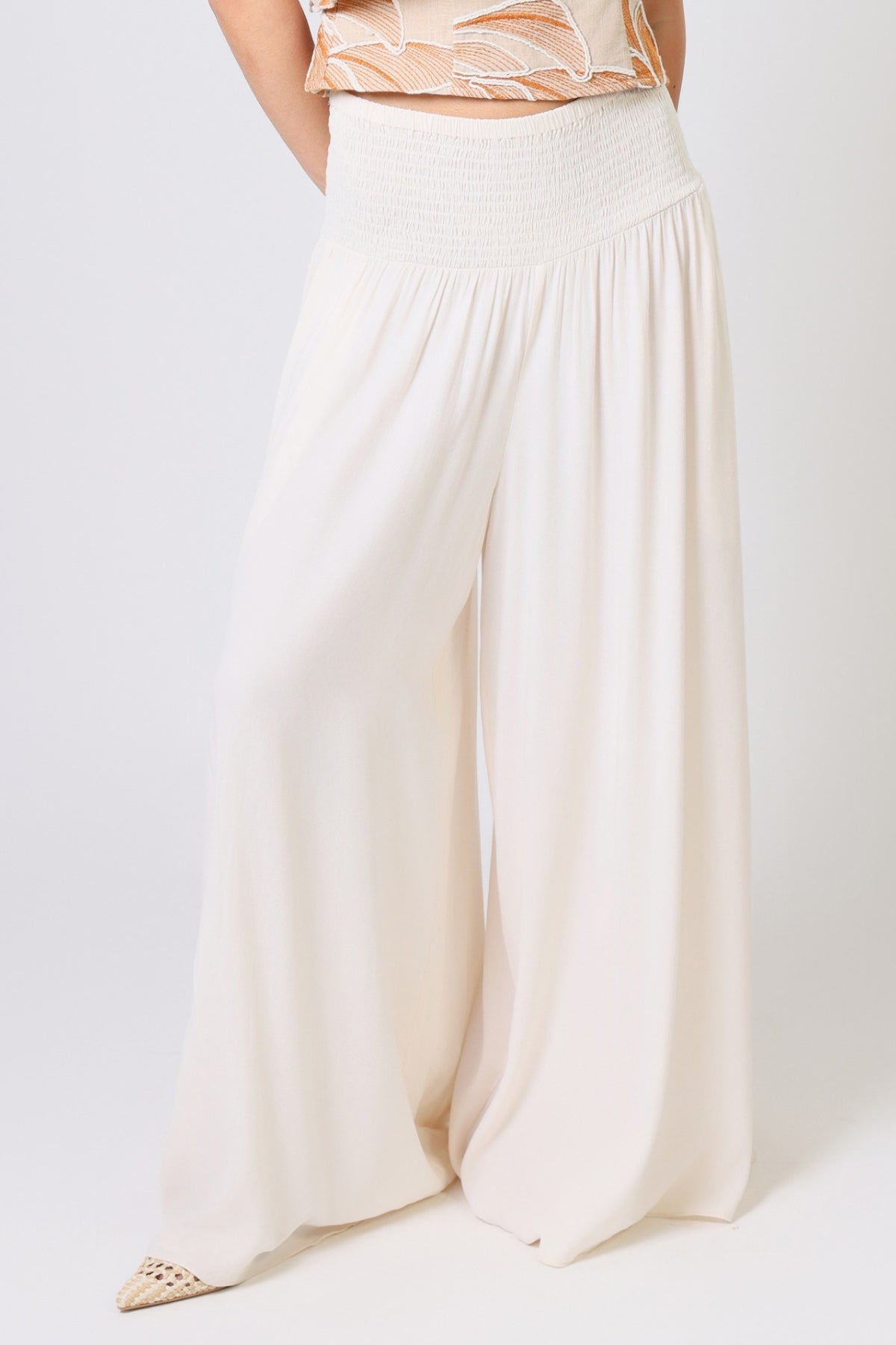 Tea Aurora Wide Leg Trousers