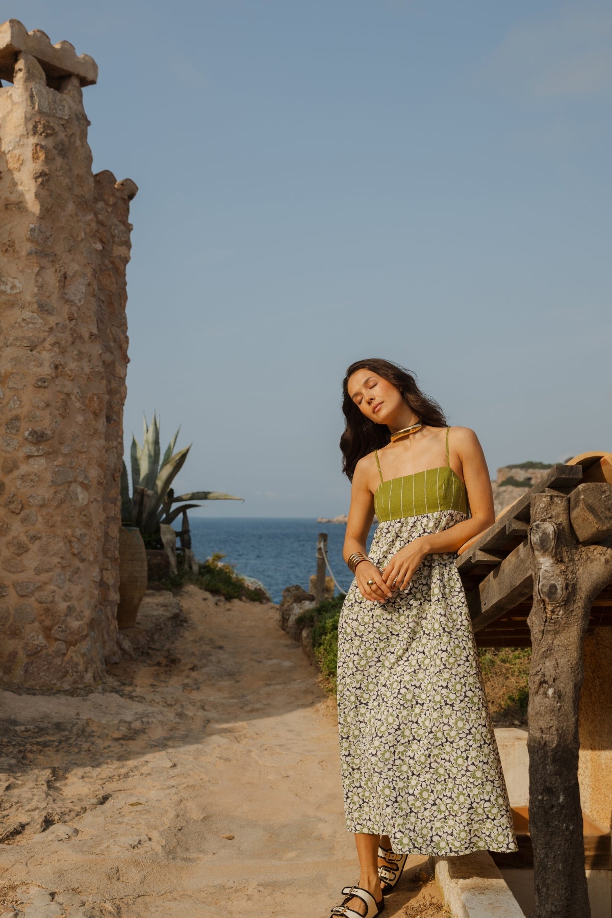 Floral Anglaise Promise Dress