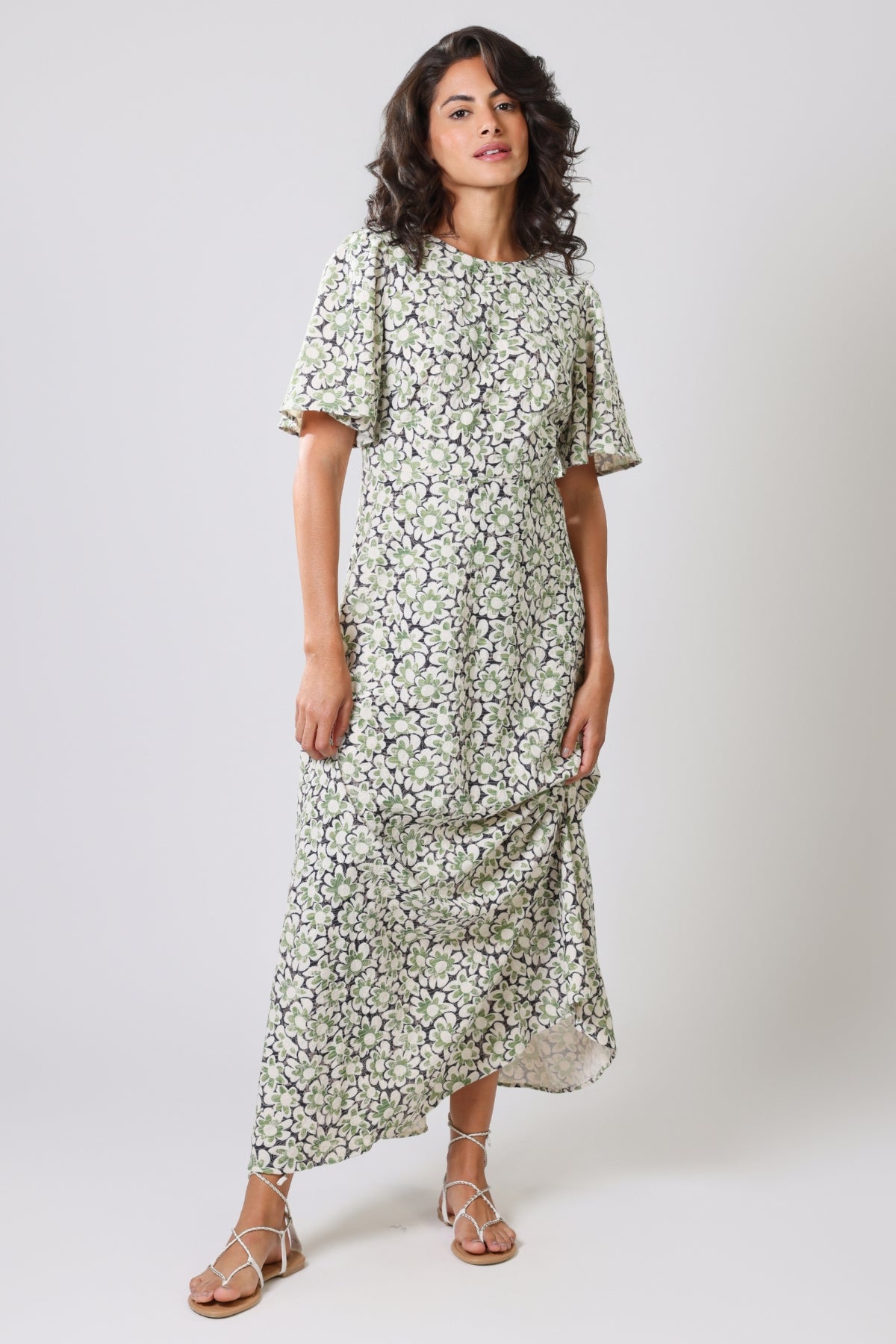 Floral Anglaise Rene Dress