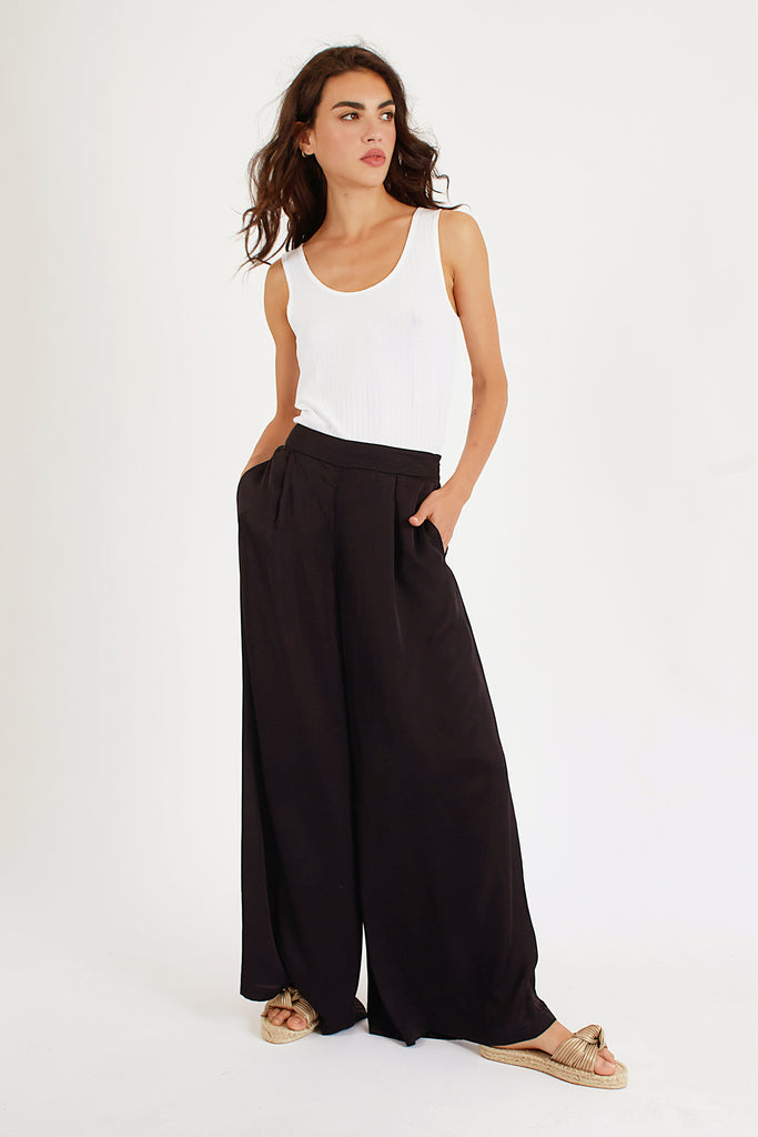 In Plain Sight Evie Trousers in Black