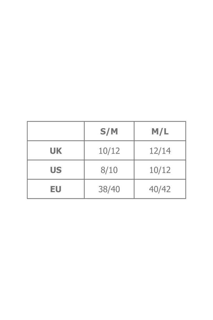 Sizing chart for jumper.
