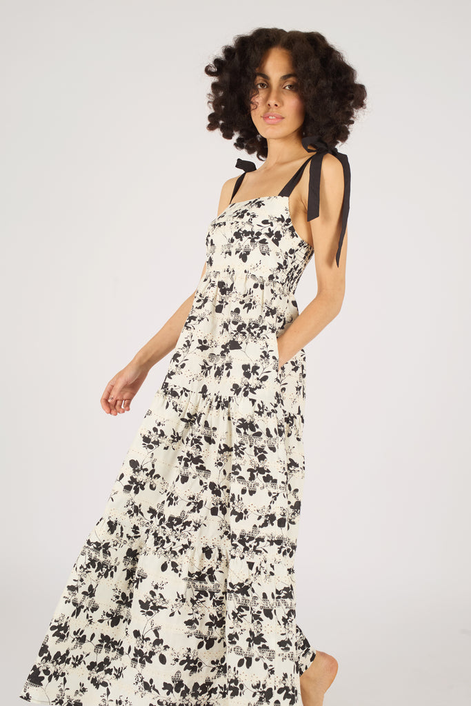 Long Hot Summer Lily Dress