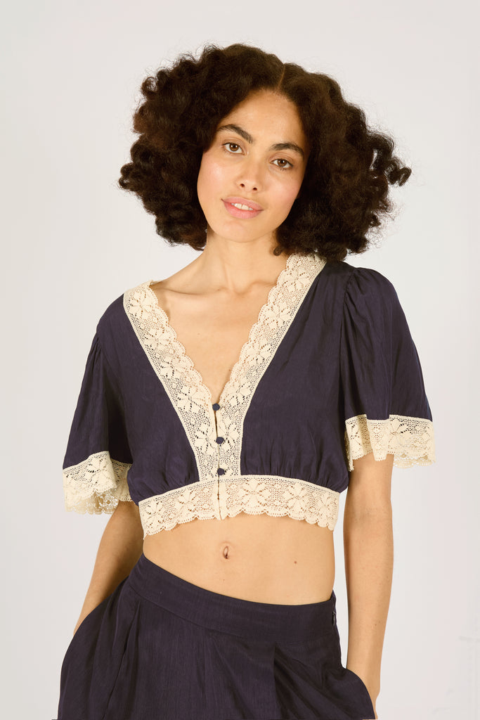 Midnight Lace Felicity Top