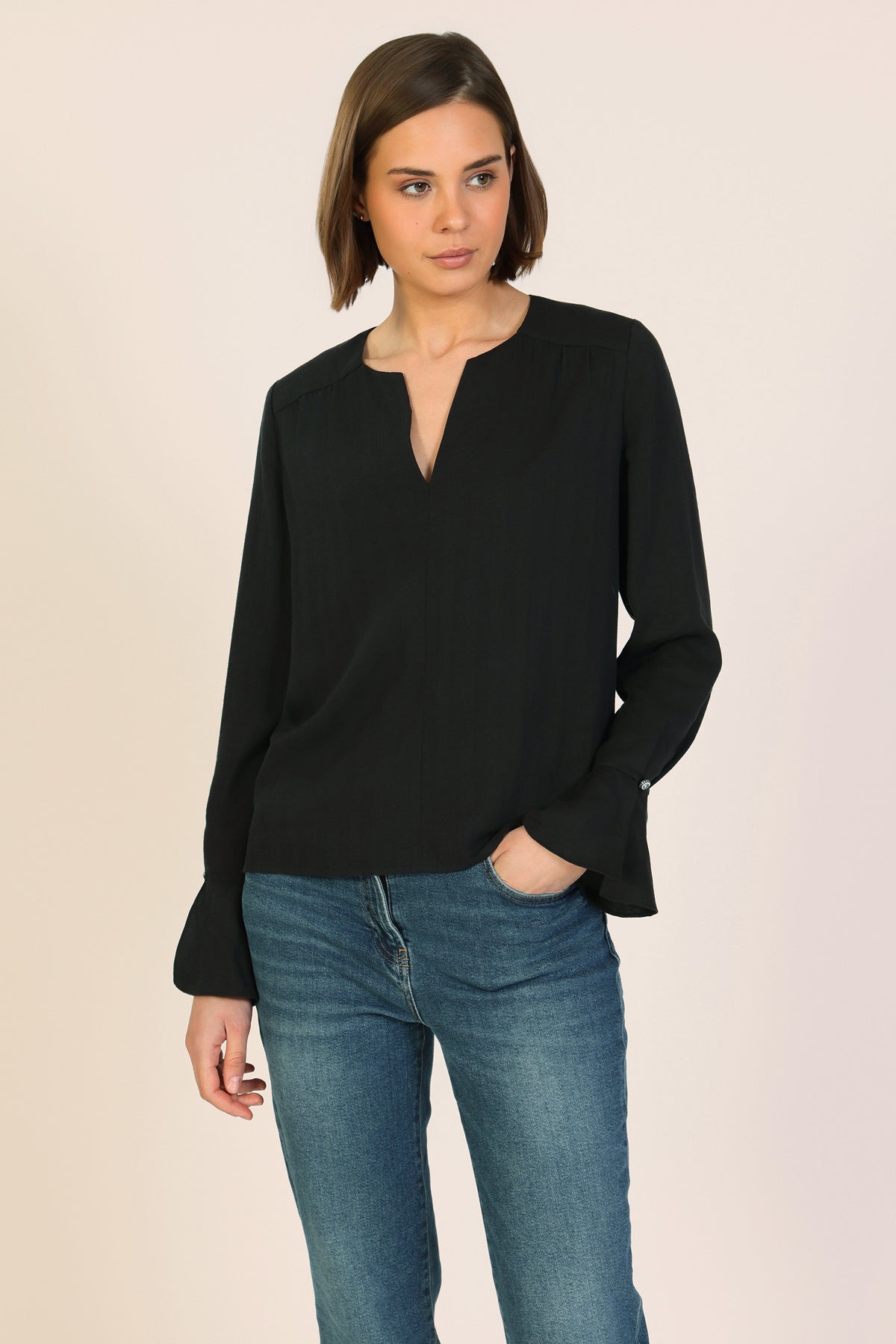 Muted Moments Dandy Blouse