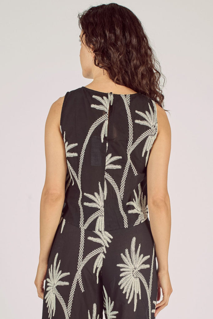 Palms of Promise Evie Top in Black