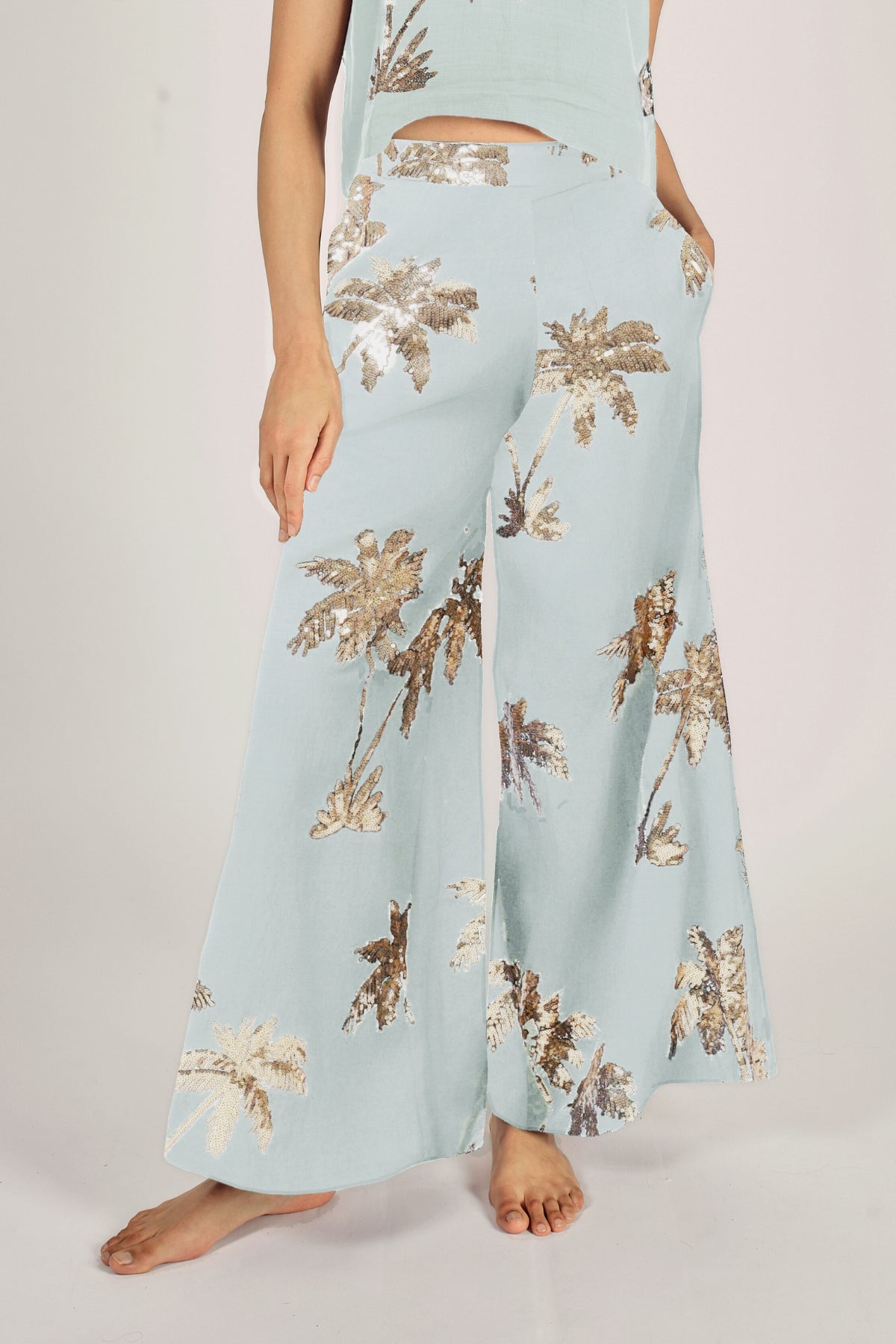 Palms Gold Rene Trousers