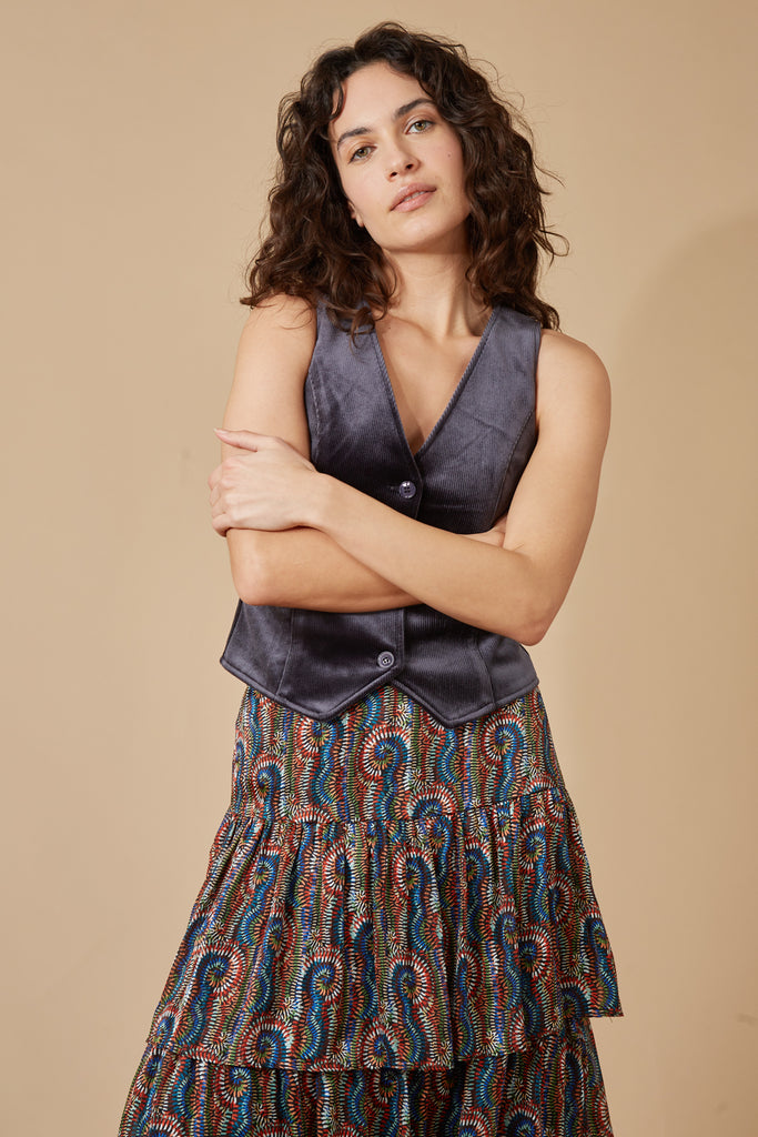 Swirls and Strangers Falls Skirt