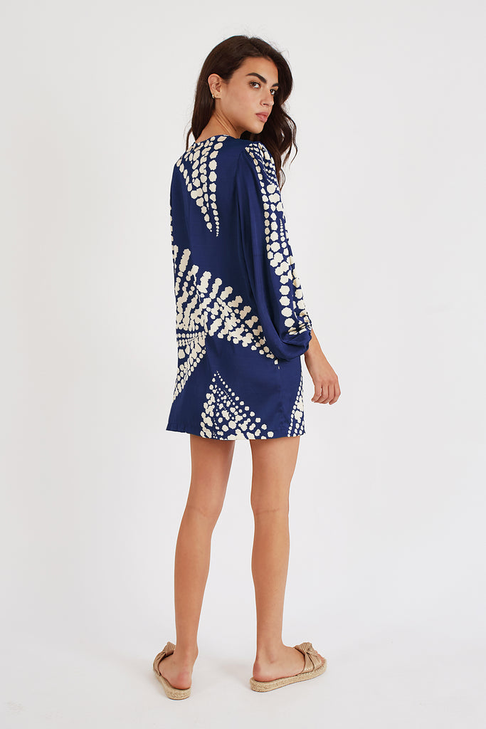 The Odes Mia Dress in Blue