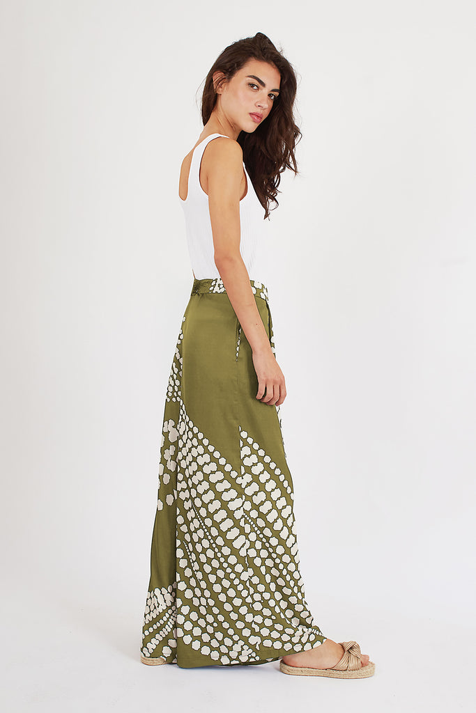 The Odes Evie Trousers in Olive