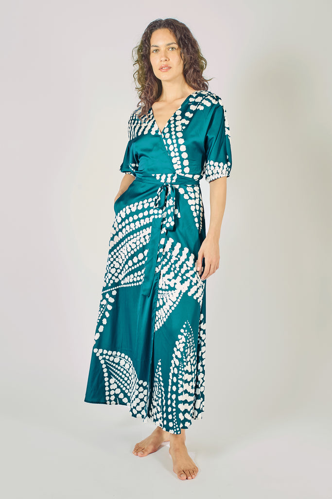 The Odes Revisited Charlie Wrap Dress