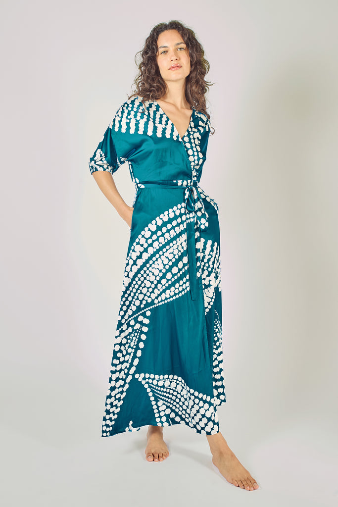 The Odes Revisited Charlie Wrap Dress