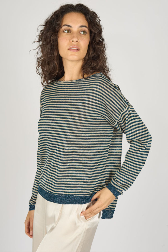 Tuscan Hills Maude Jumper in Blue