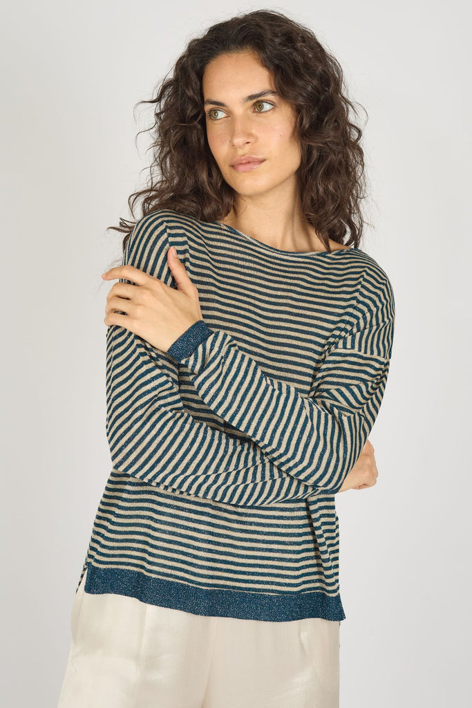 Tuscan Hills Maude Jumper in Blue