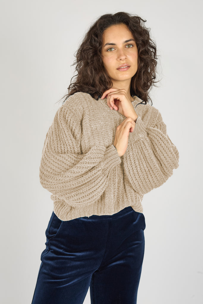 Tuscan Hills Loretta Jumper in Beige