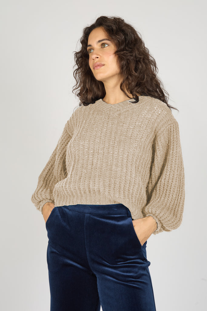 Tuscan Hills Loretta Jumper in Beige