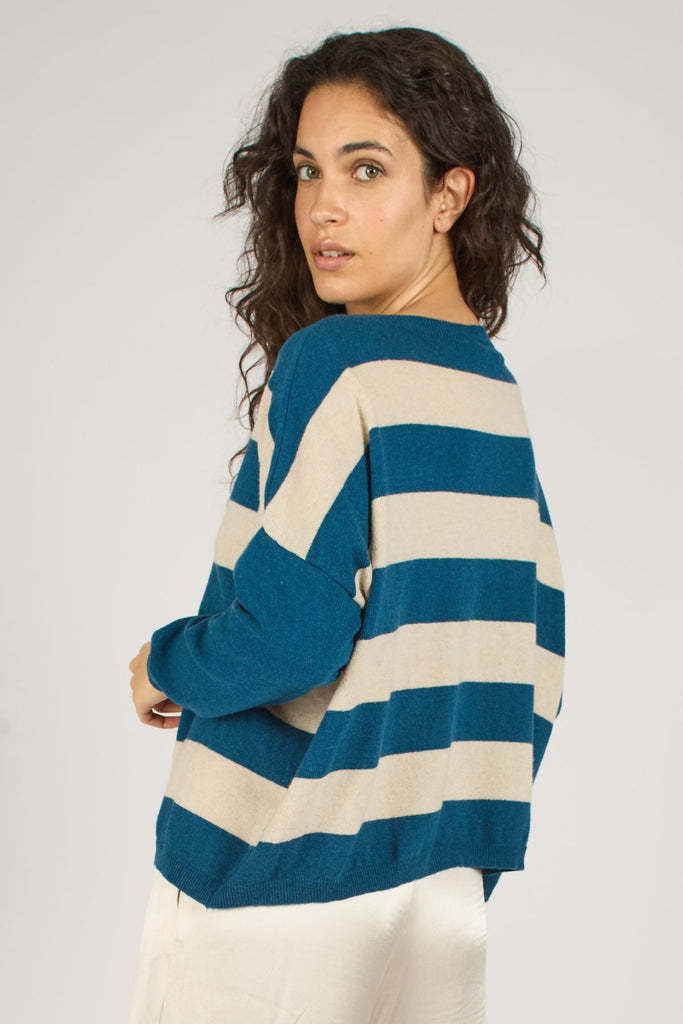 Tuscan Hills Bertie Jumper in Blue