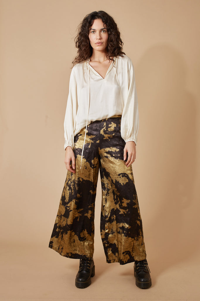 Under The Influence Loretta Flare Trousers