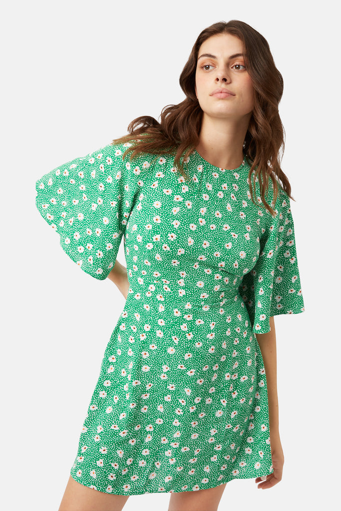 Give Me Your Answer Do Misty Dress in Green