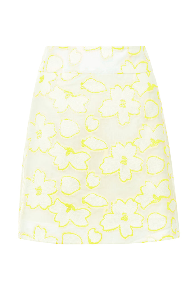 Mini Skirt in Yellow