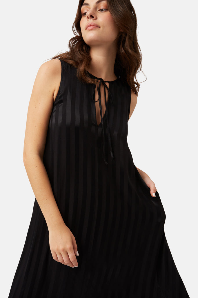 Telling Stories Tread Softly Dress in Black
