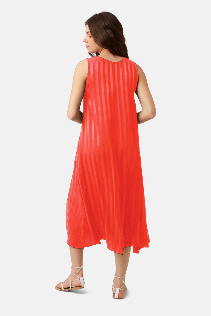 Telling Stories Tread Softly Dress in Red